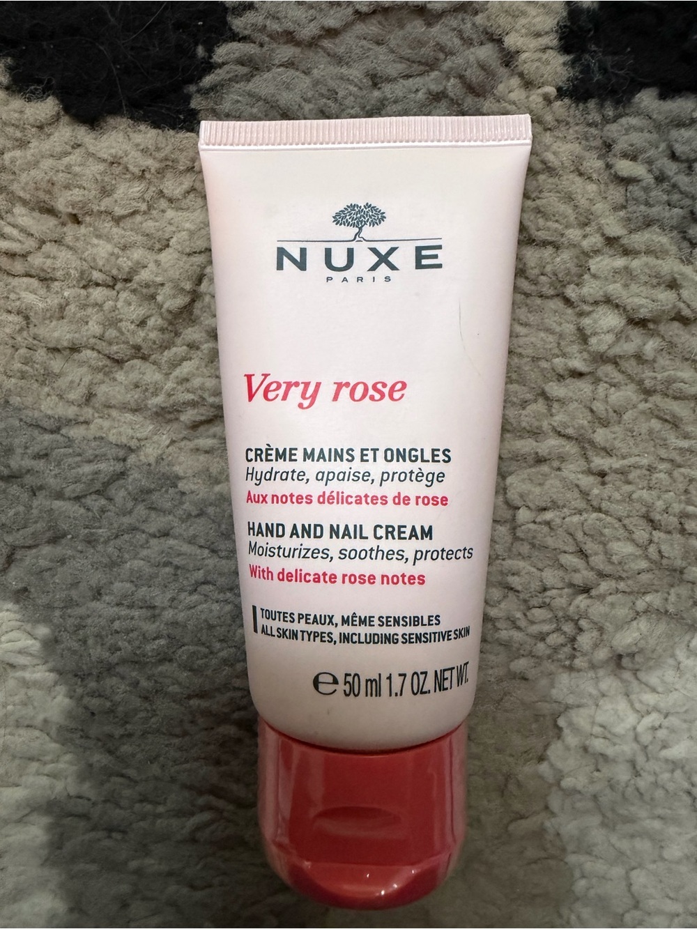 NUXE Very Rose Hand & Nail Cream - Light Pink